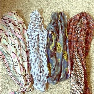 Infinity scarves